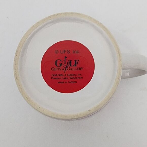 UFS Golf Gift & Gallery Coffee Mug Peanuts Snoopy Charlie Brown Golf Cup 1998 - Picture 7 of 9